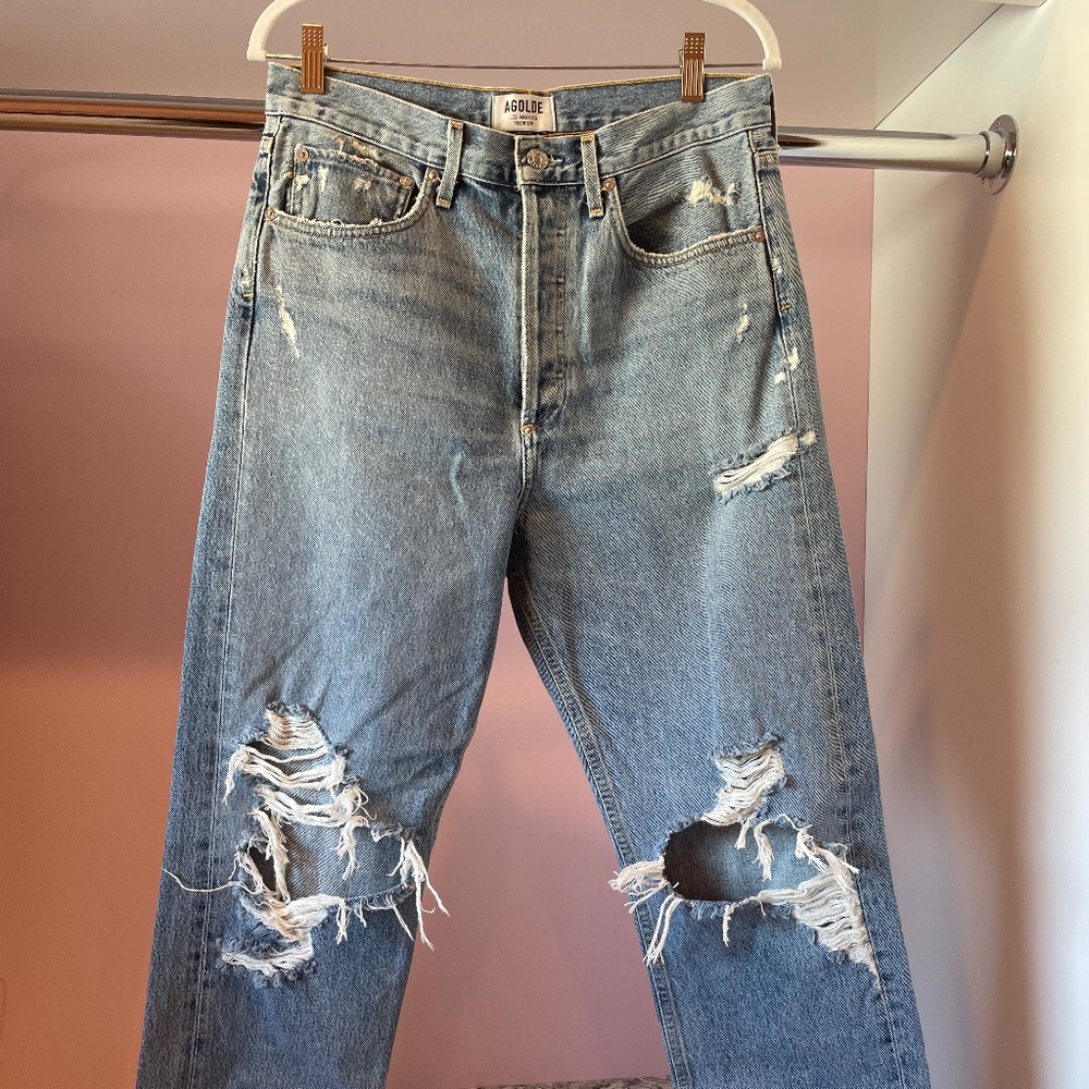 AGOLDE 90's Mid Rise Loose Fit Jeans